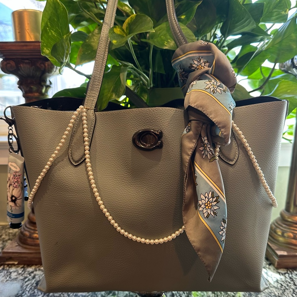 Coach Willow Tote in Colorblock